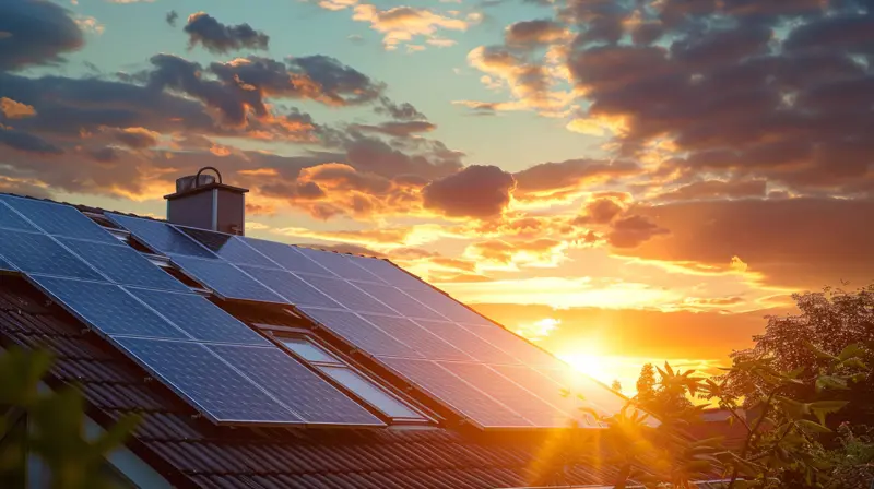 Solceller-solnedgang Solceller Frederikssund Jægerspris